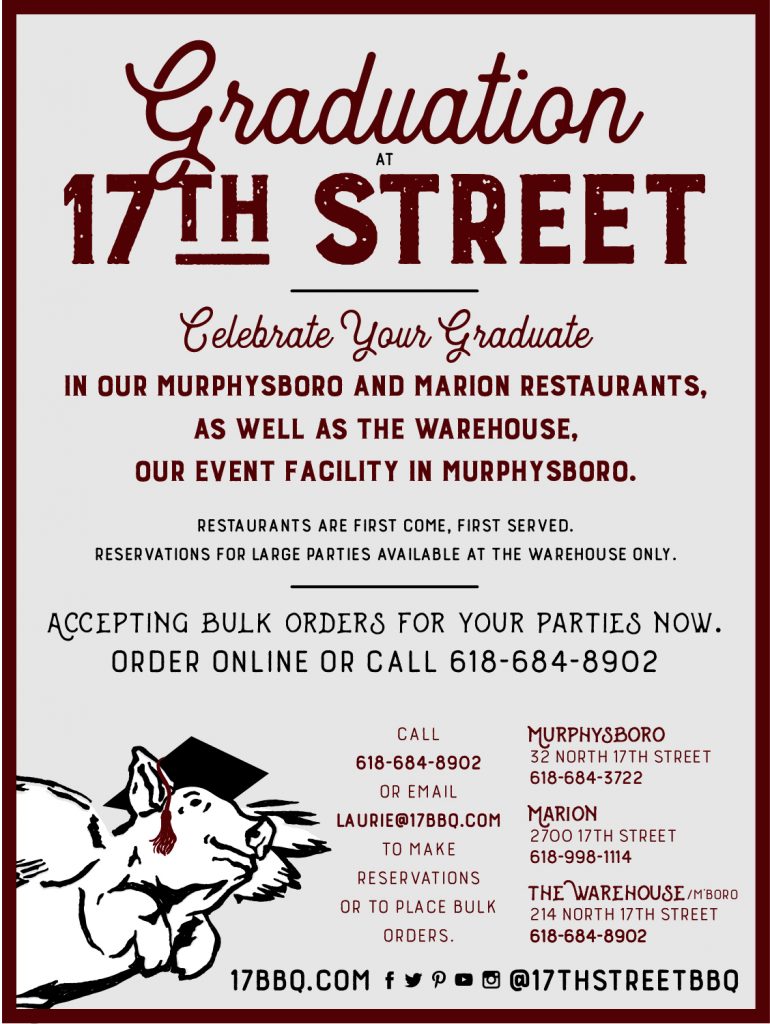 Flyer to Celebrate Graduation at 17th Street