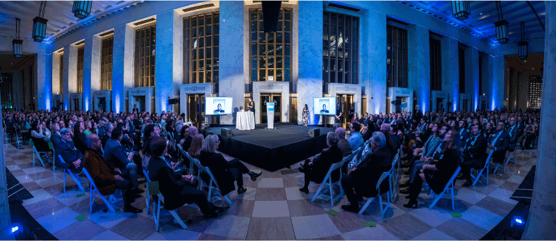 Landmarks, Il Preservation Forward event at Chicago's Old Post Office