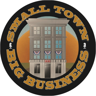 Small Town Big Business Logo shine a light on southern illinois
