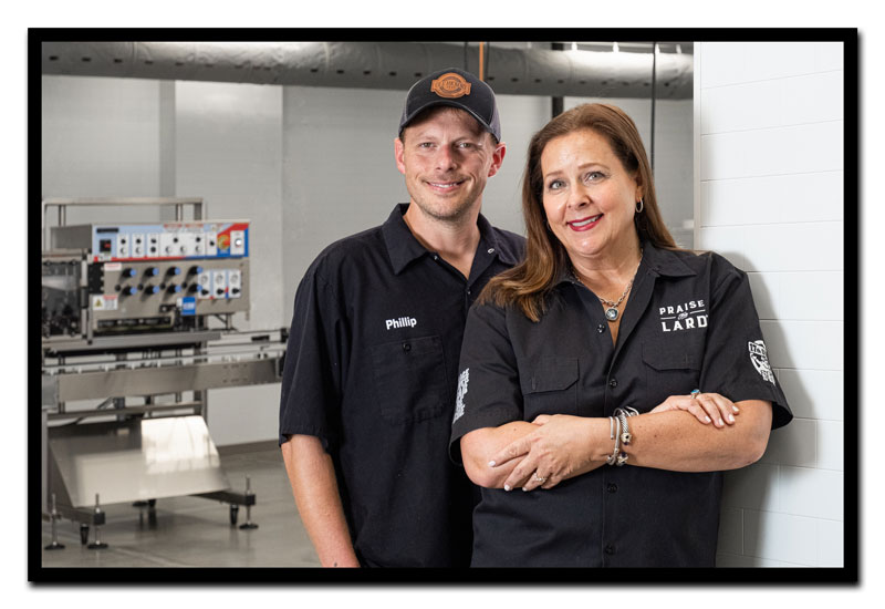 Phillip Heern and Amy Mills at the Factory at 17th Street.