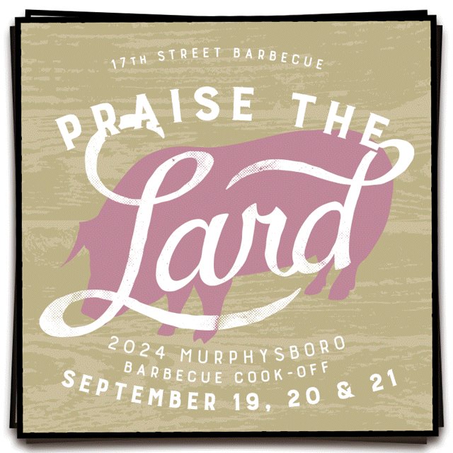 Praise the Lard 2024 Cook-Off logo and photos